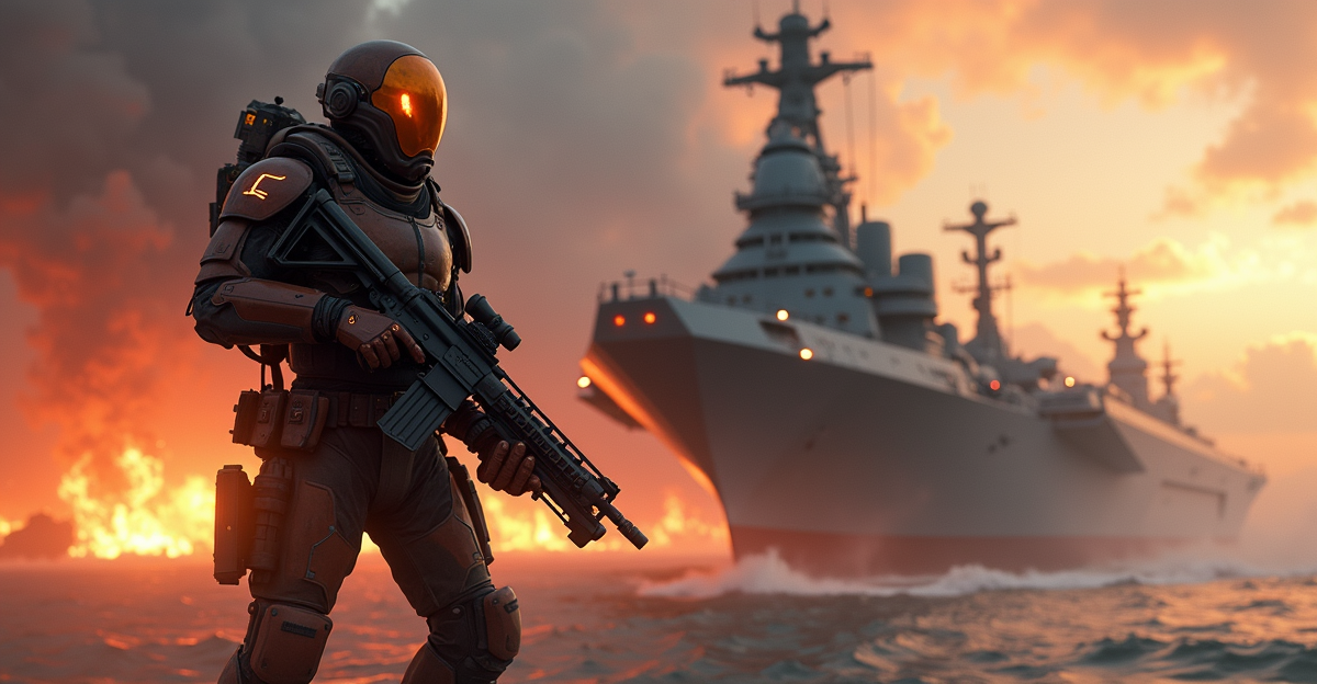 Helldiver bersiap untuk terjun ke medan perang