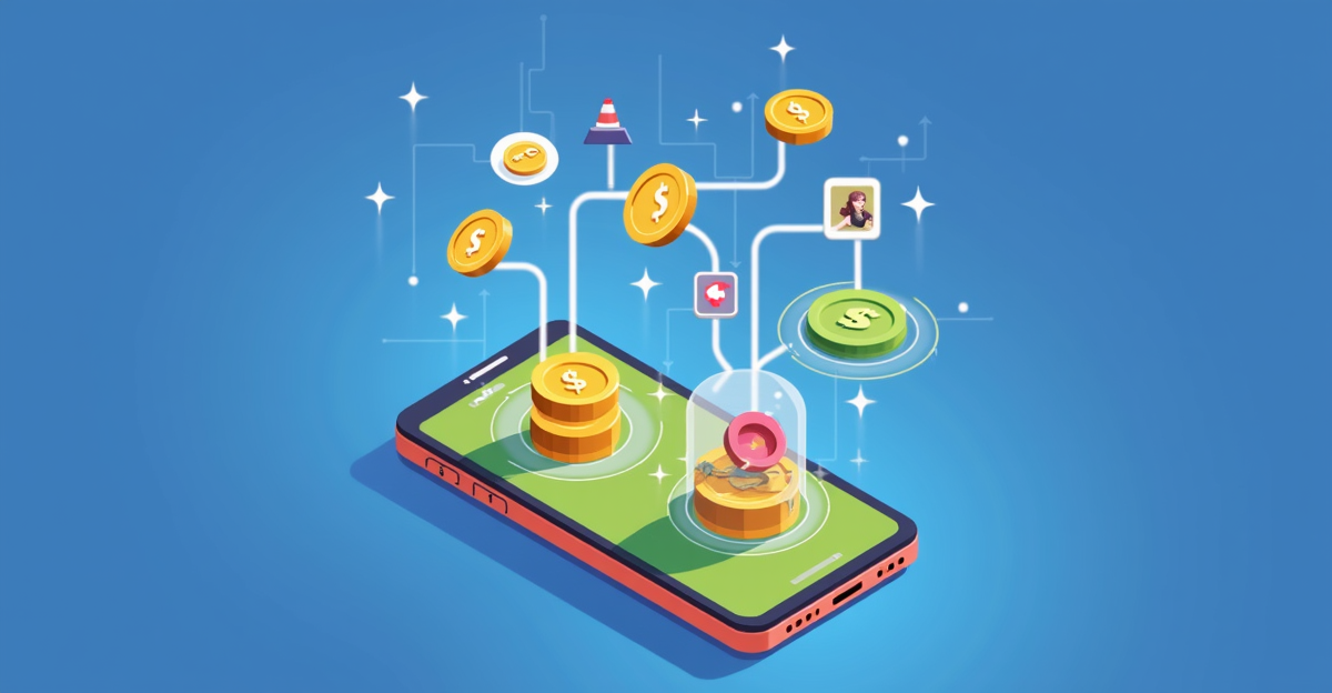 Mobile game monetization strategies, coins, subscriptions, ads