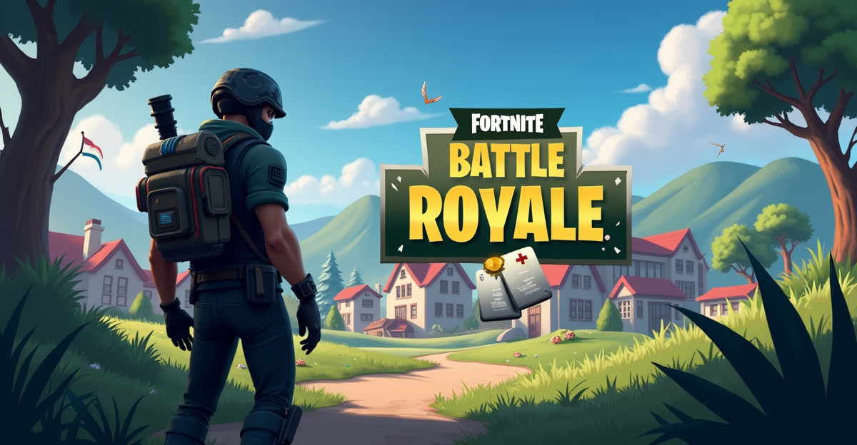 Pemain menemukan loot rahasia di peta battle royale