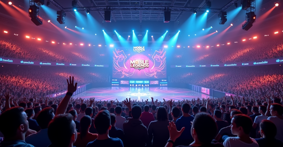 Stadion esports mobile global penuh penonton
