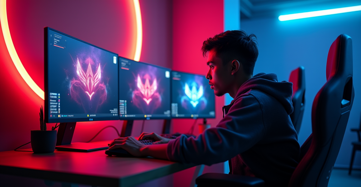 Gamer tingkatkan reaksi game aksi cepat